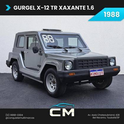 GURGEL X12 1.6 LE TOCANTIS 8V GASOLINA 2P MANUAL GURGEL X12 1.6 LE TOCANTIS 8V GASOLINA 2P MANUAL